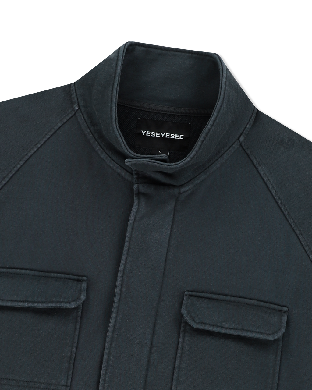 yeseyesee - Y.E.S Zip Sweat Jacket (Charcoal) product image 5 | TRAB K-Fashion Australia