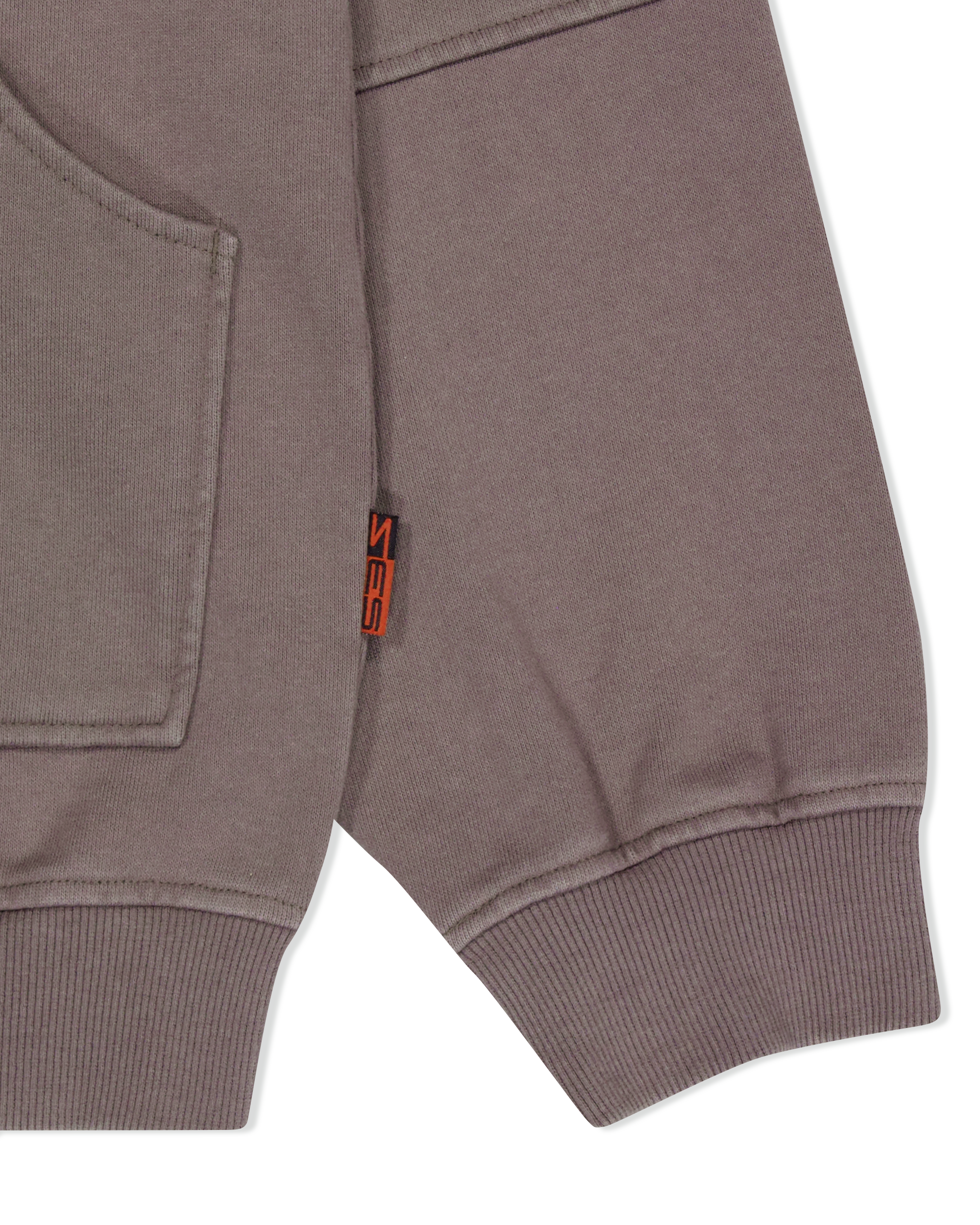 yeseyesee - Y.E.S Zip Sweat Jacket (Cocoa) product image 4 | TRAB K-Fashion Australia