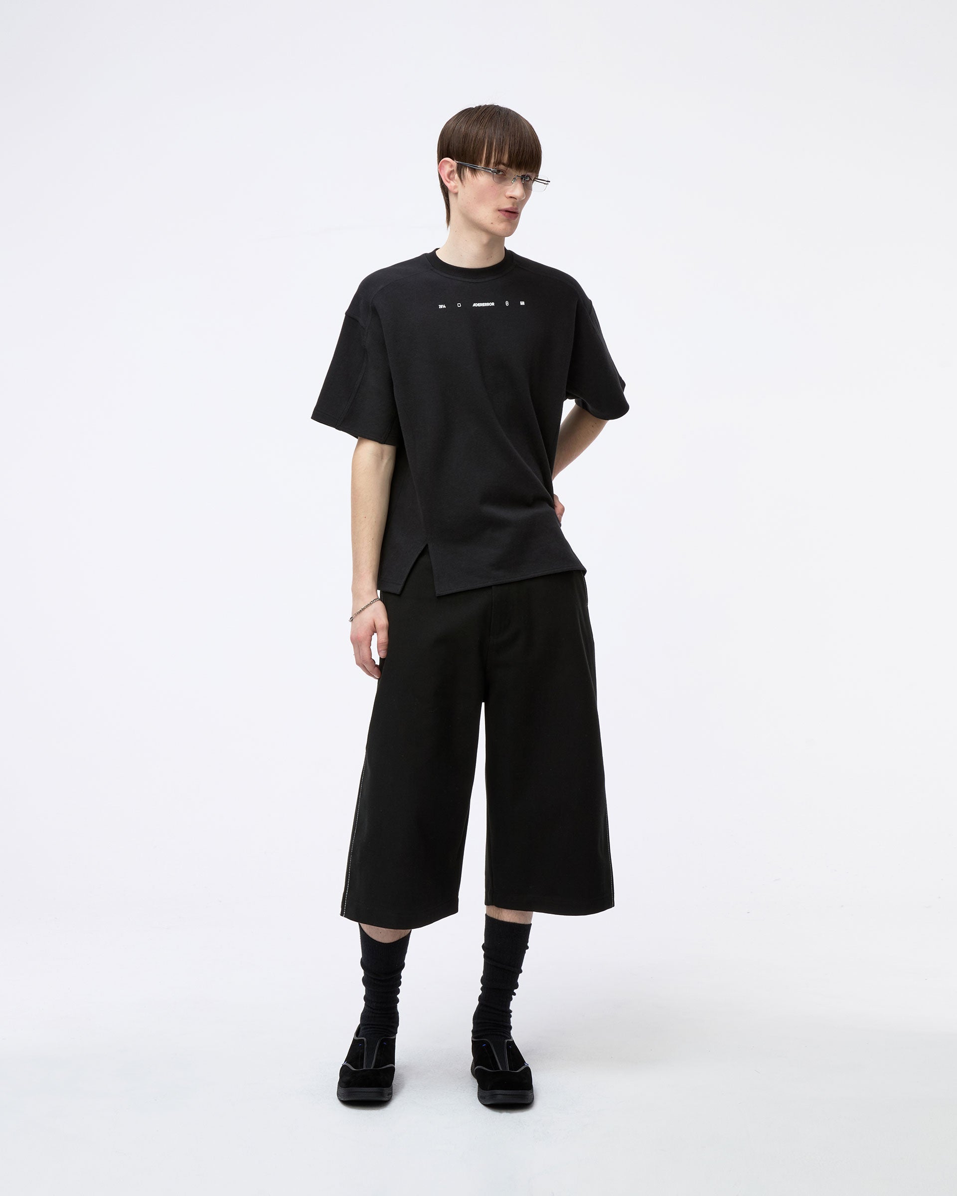 Ader Error - T-shirt Product. 38 (Noir) product image 1 | TRAB K-Fashion Australia