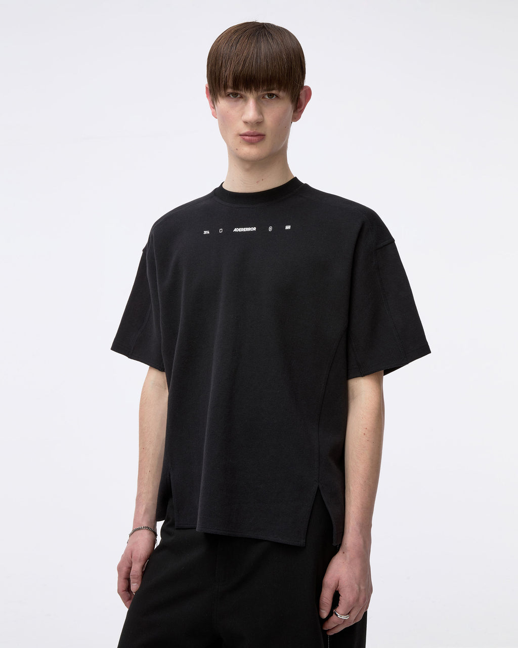 Ader Error - T-shirt Product. 38 (Noir) product image 5 | TRAB K-Fashion Australia