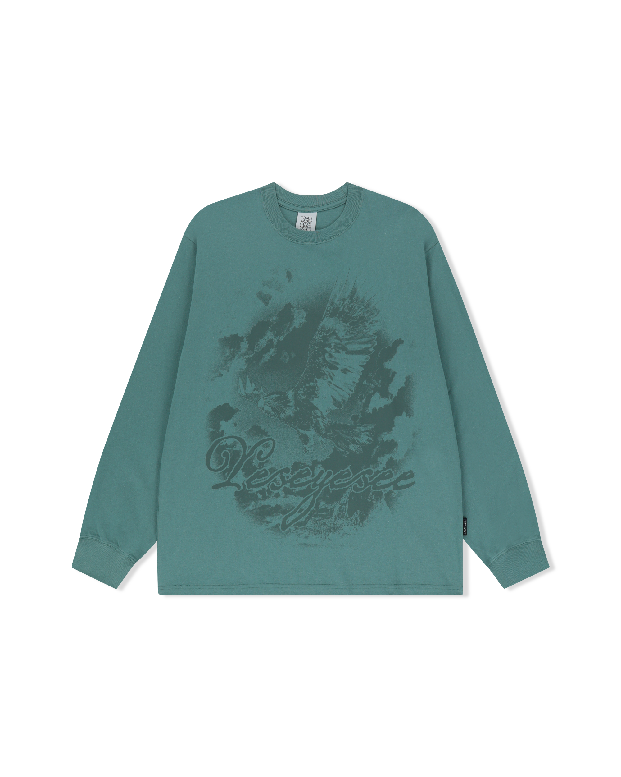 yeseyesee - Flying Eagle L/S (Teal) product image 1 | TRAB K-Fashion Australia