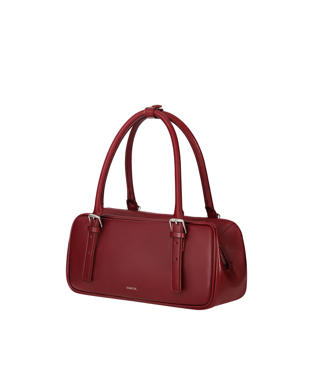 Stand Oil - Square Bowling Bag (Red Wine) product image 2 | TRAB K-Fashion Australia