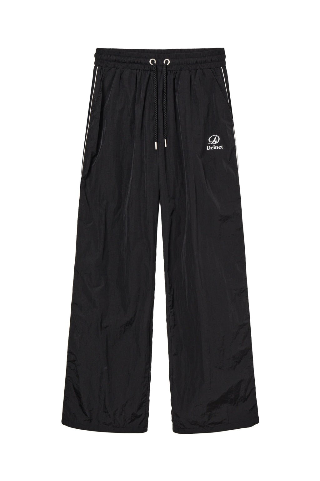 Deinet - Drawstring Nylon Pants (Black) product image 1 | TRAB K-Fashion Australia