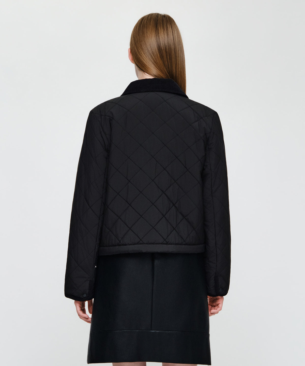 Marithe & Francois Girbaud - Collar Padded Jacket (Black) product image 3 | TRAB K-Fashion Australia