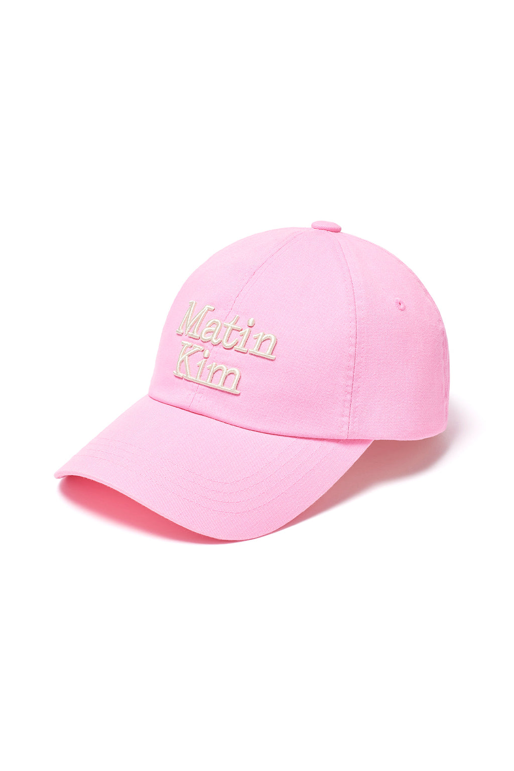 Matin Kim - Matin Volume Logo Ball Cap (Pink) product image 6 | TRAB K-Fashion Australia