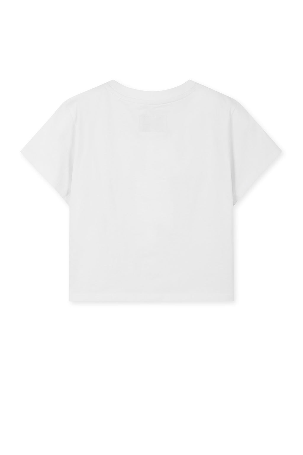 Matin Kim - [Pre-Order – Ships June 19] Matin Kim Logo Crop Top (White) product image 5 | TRAB K-Fashion Australia
