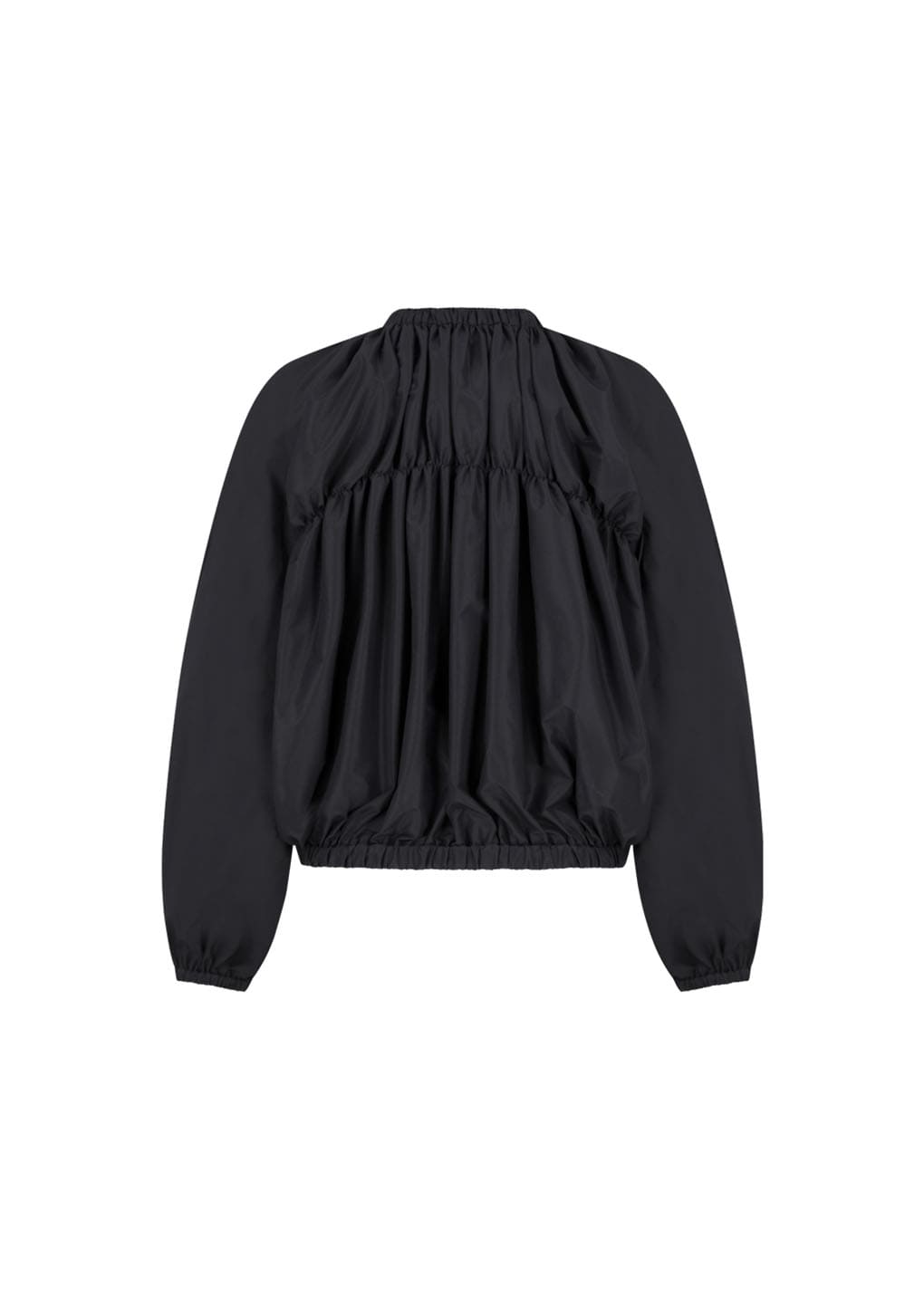 Amomento - Nylon Shirring Jumper (Charcoal) product image 6 | TRAB K-Fashion Australia