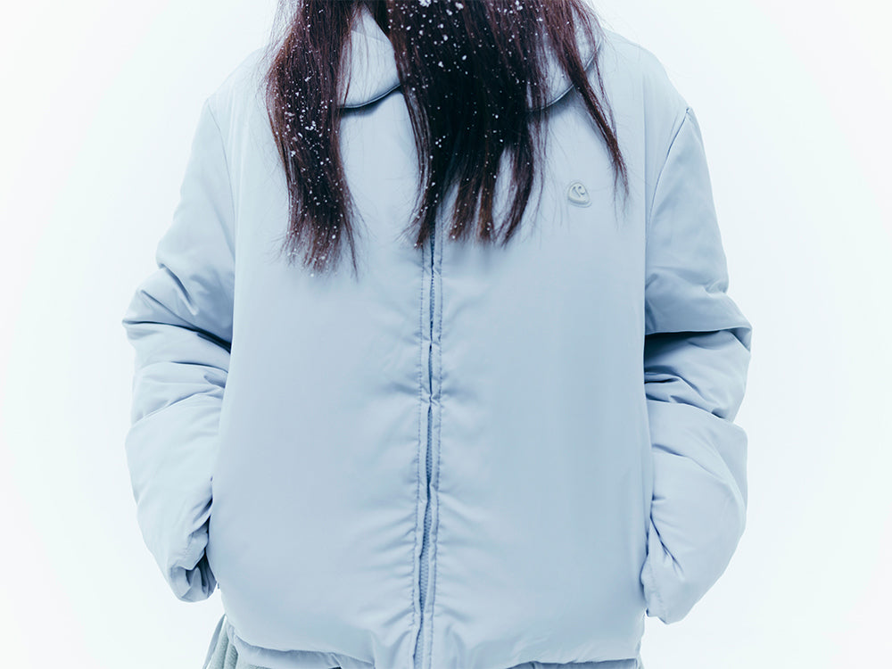 Coyseio - Solid Padded Jacket (Sky Blue) product image 4 | TRAB K-Fashion Australia
