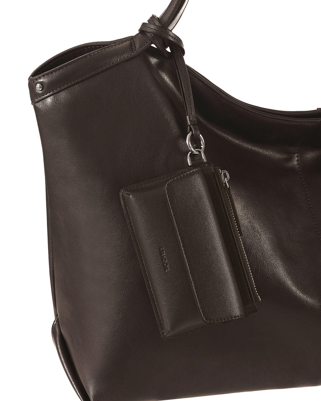 Stand Oil - Chubby Zipper Wallet (Maroon) product image 7 | TRAB K-Fashion Australia