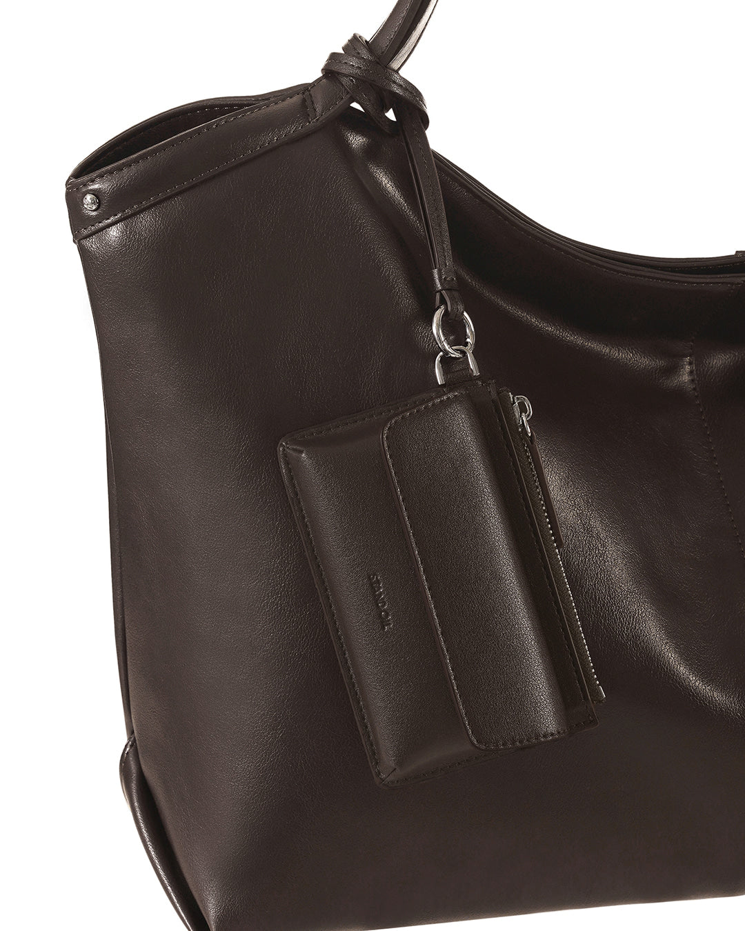 Stand Oil - Chubby Zipper Wallet (Maroon) product image 7 | TRAB K-Fashion Australia