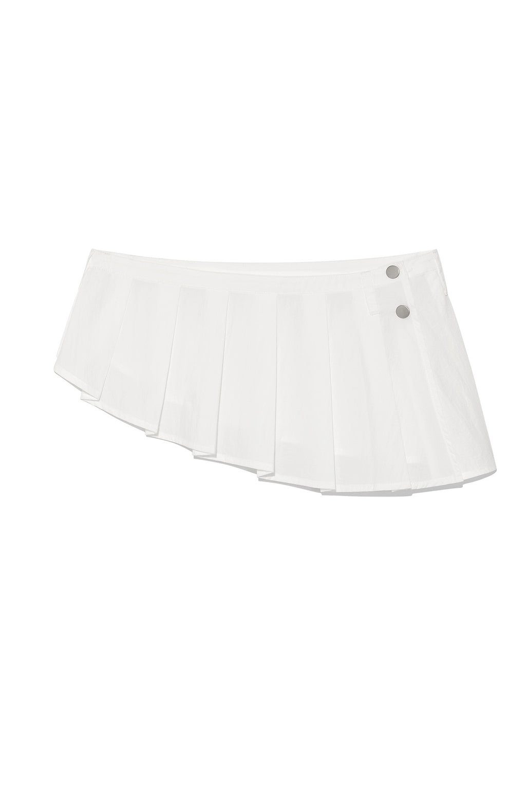 Deinet - [yoon Soap X Deinet] Skirt Layered Pants (White) product image 3 | TRAB K-Fashion Australia