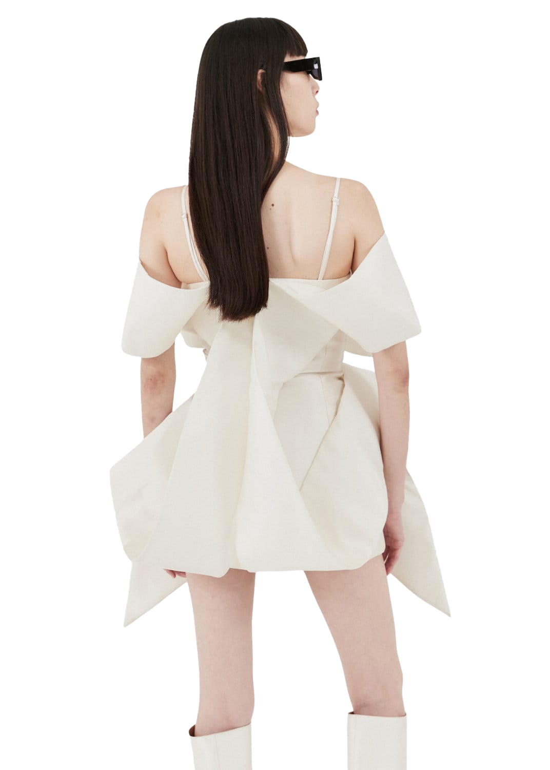 Kimhe Kim - Seraphim Mini Dress (White) product image 9 | TRAB K-Fashion Australia