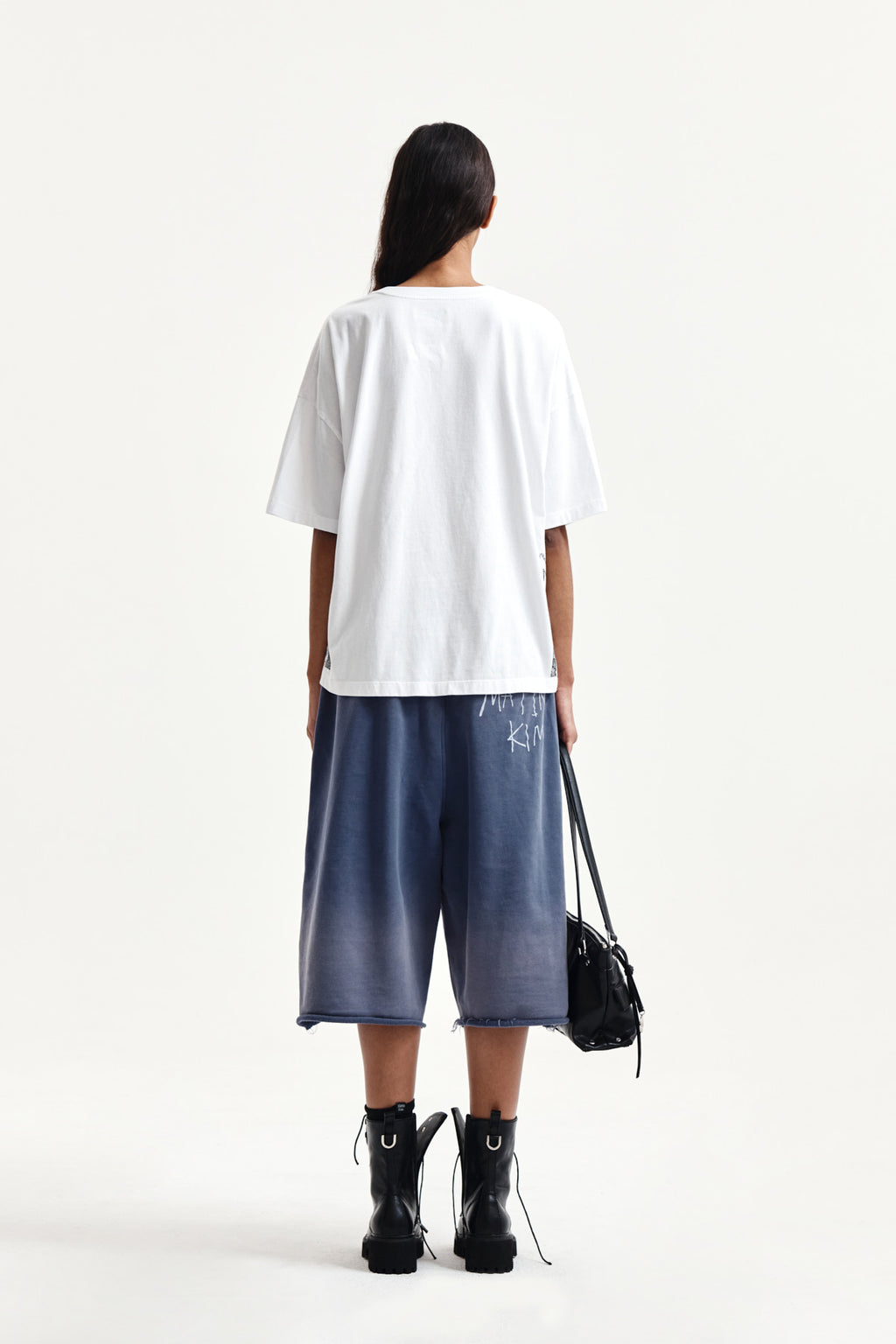 Matin Kim - Vintage Graffiti Artwork Top (White) product image 7 | TRAB K-Fashion Australia