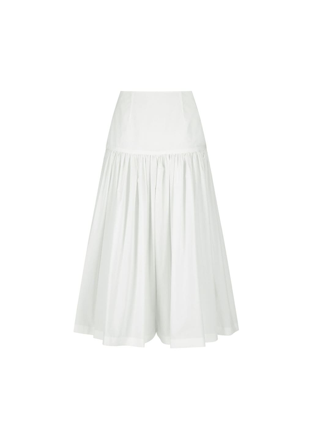 Amomento - [Pre-Order] Shirring Culotte Pants (White) product image 5 | TRAB K-Fashion Australia