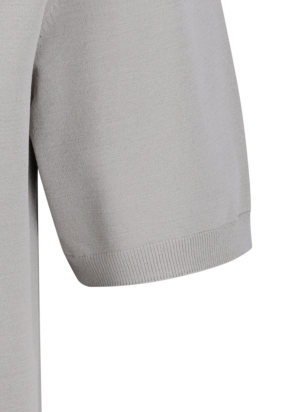 Amomento - Half Zip-up Knit (Grey Beige) product image 6 | TRAB K-Fashion Australia