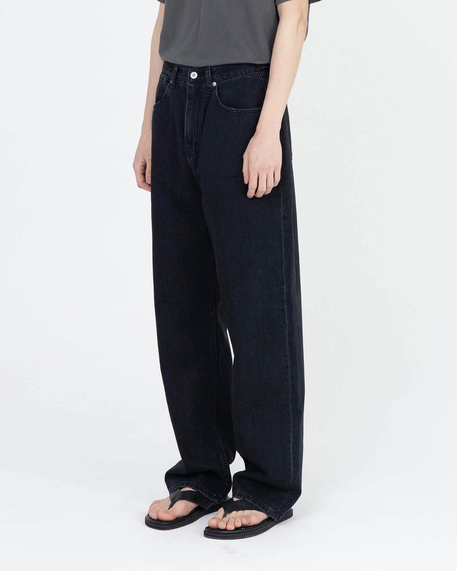 Brownyard - Straight Denim (Washed Black) product image 3 | TRAB K-Fashion Australia