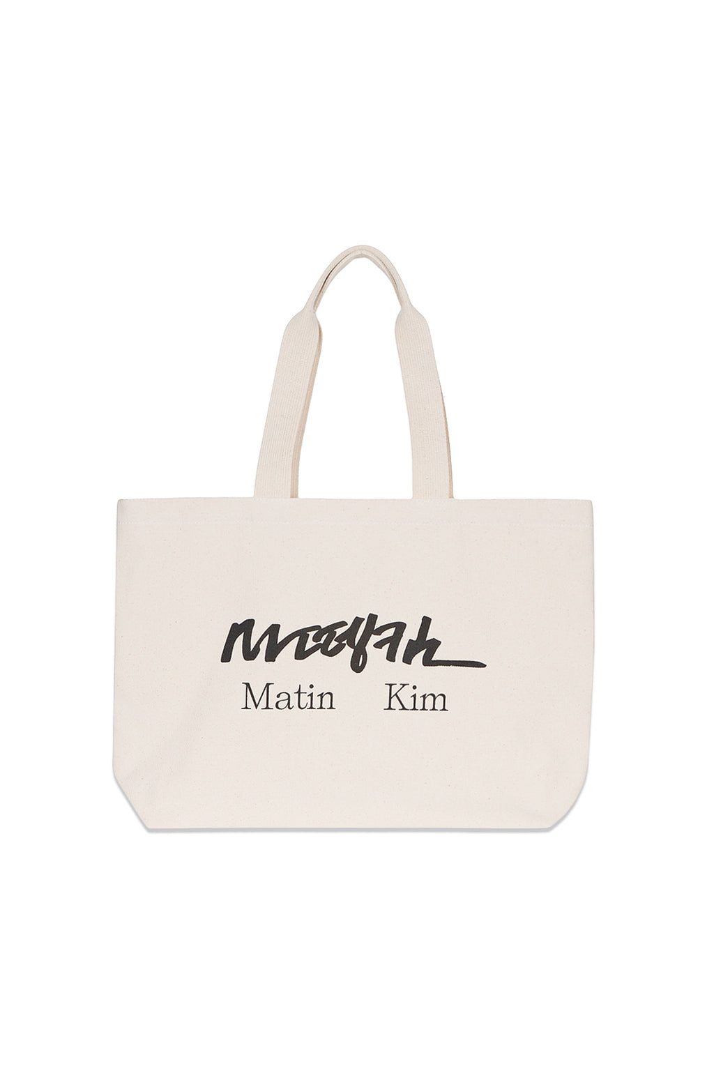 Matin Kim - Apec Hangeul Logo Ecobag (Ivory) product image 1 | TRAB K-Fashion Australia
