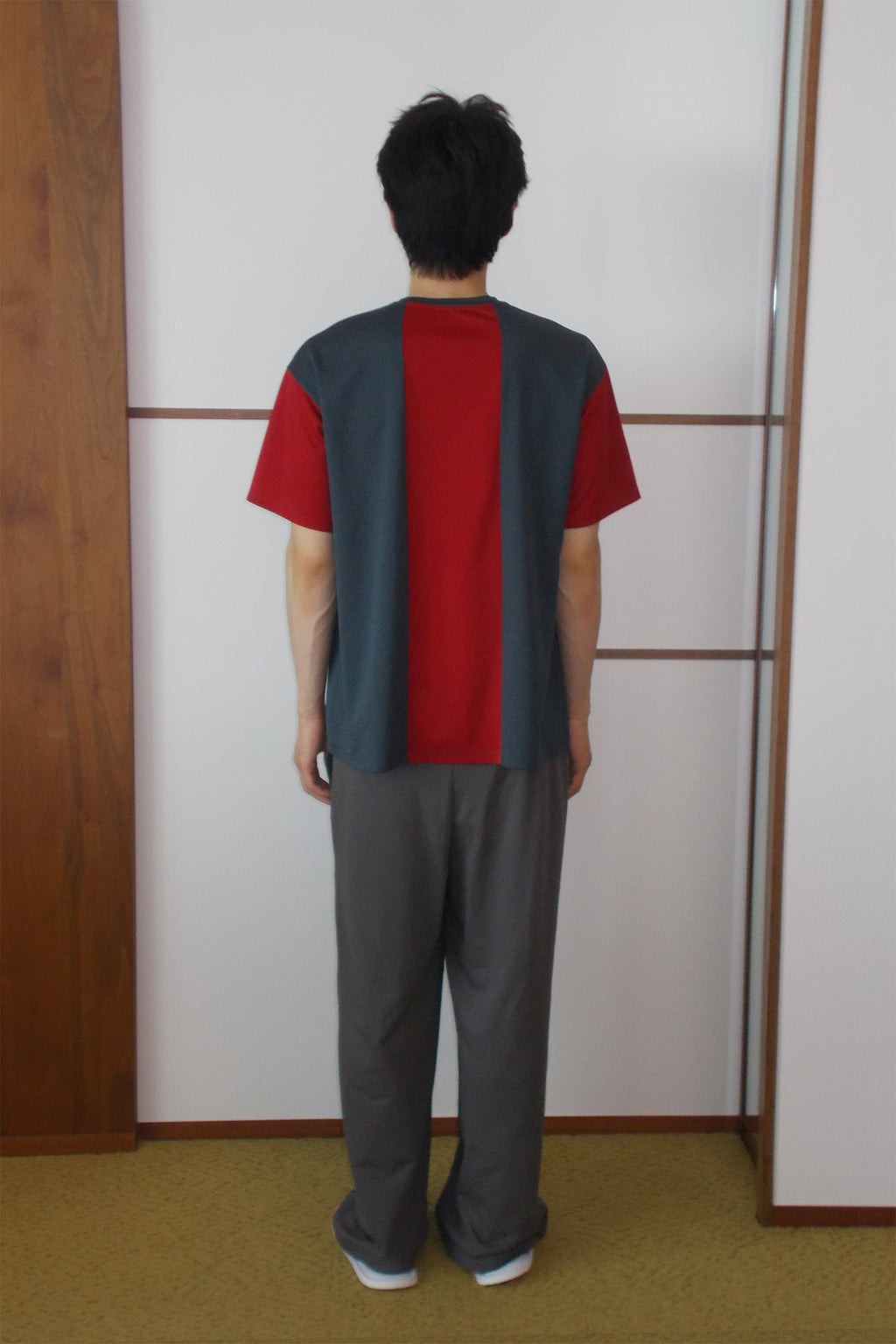Deinet - Layered 2 Graphic Sweatpants (Charcoal) product image 6 | TRAB K-Fashion Australia