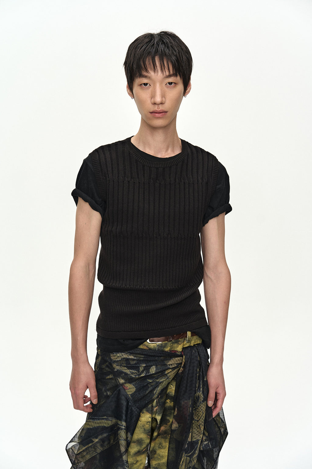 Andersson Bell - Ford Knit Sleeveless (Black) product image 3 | TRAB K-Fashion Australia