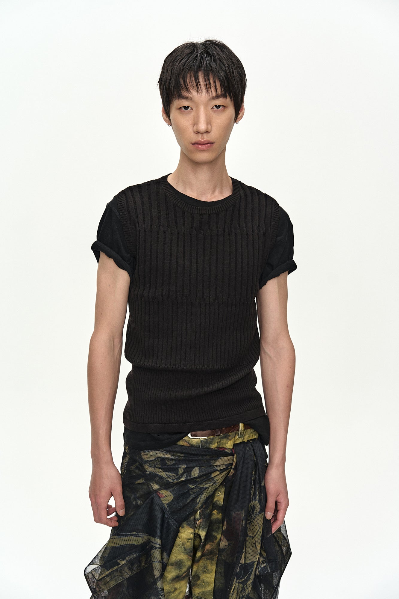 Andersson Bell - Ford Knit Sleeveless (Black) product image 3 | TRAB K-Fashion Australia