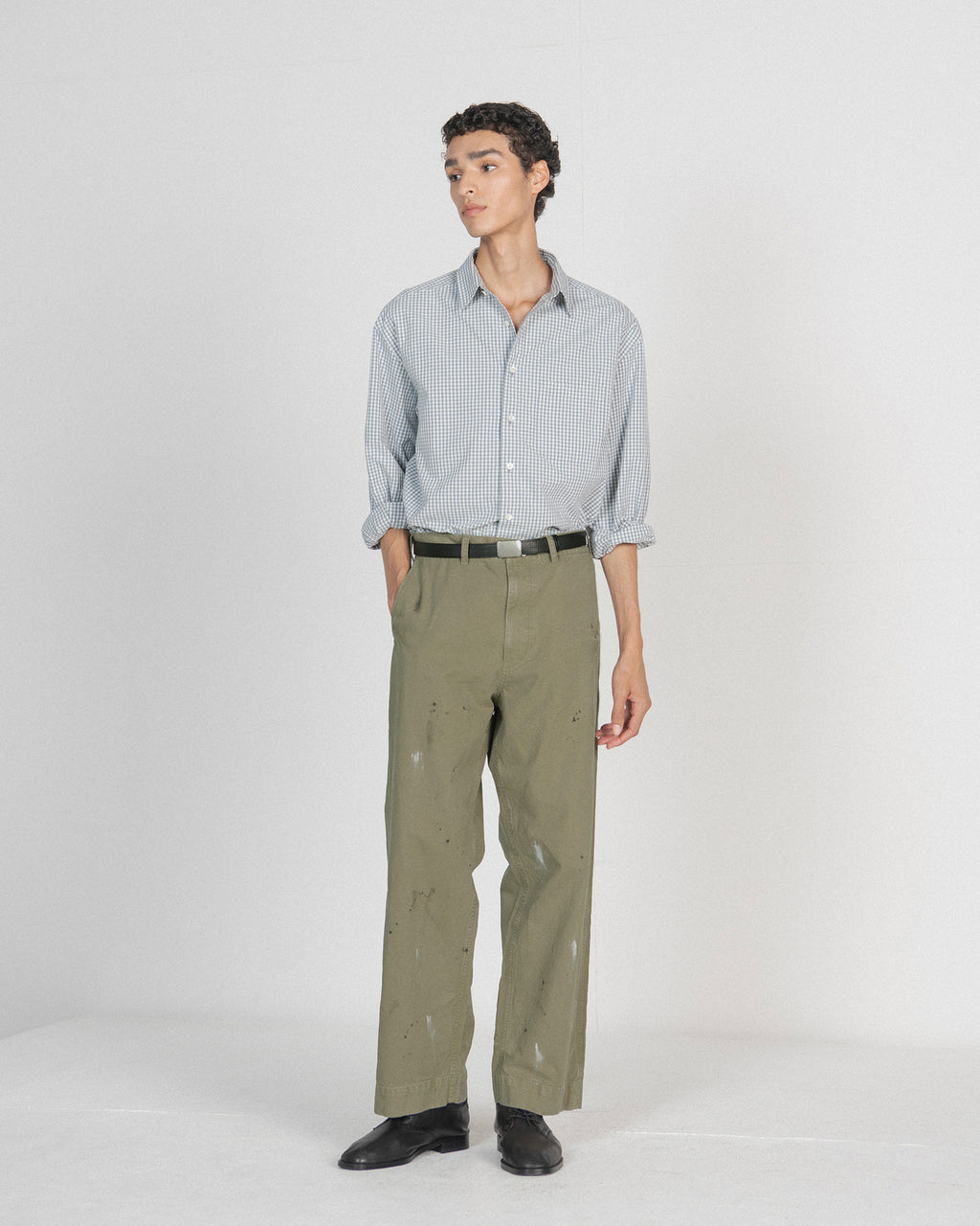 Brownyard - Painted Pants (Khaki) product image 2 | TRAB K-Fashion Australia