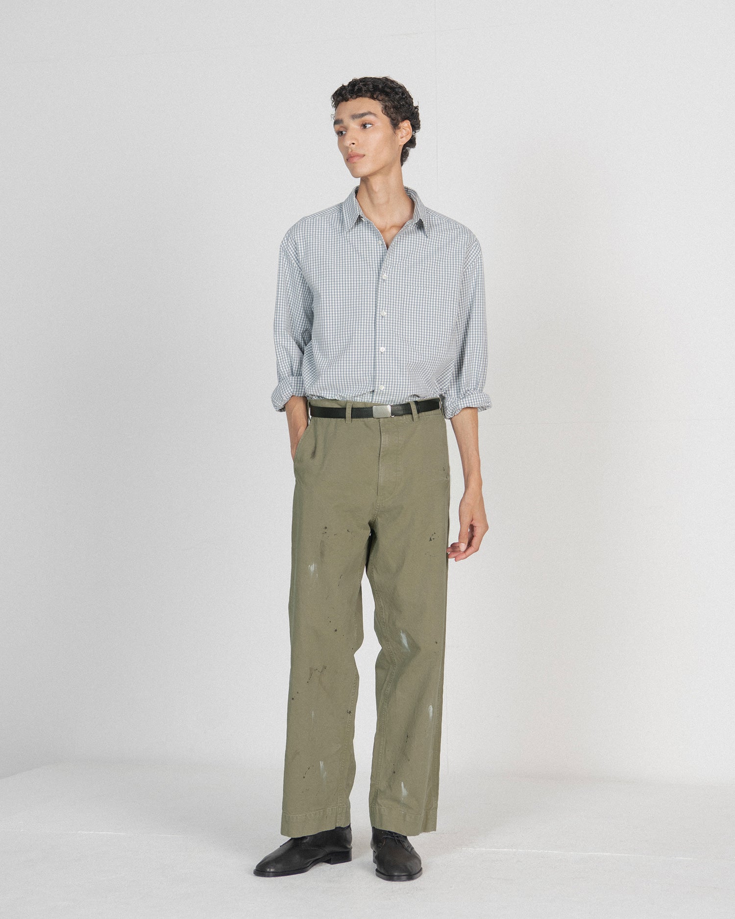Brownyard - Painted Pants (Khaki) product image 2 | TRAB K-Fashion Australia