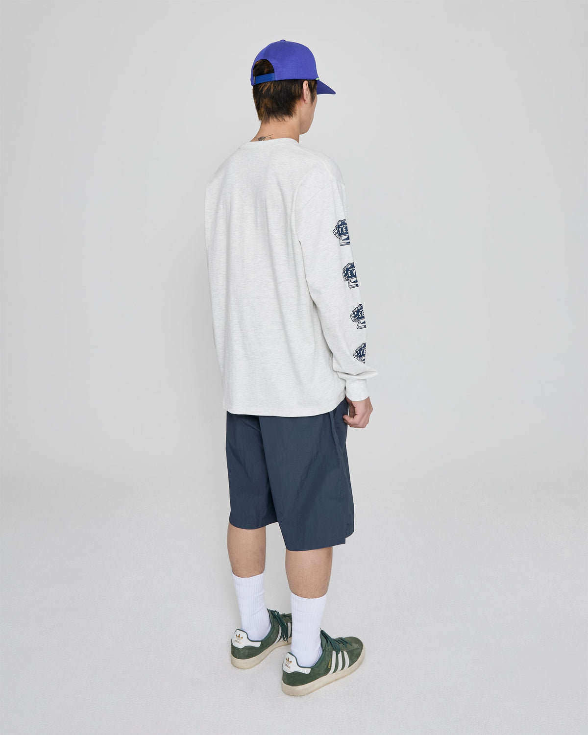 yeseyesee - Nylon Dash Shorts (Charcoal) product image 9 | TRAB K-Fashion Australia