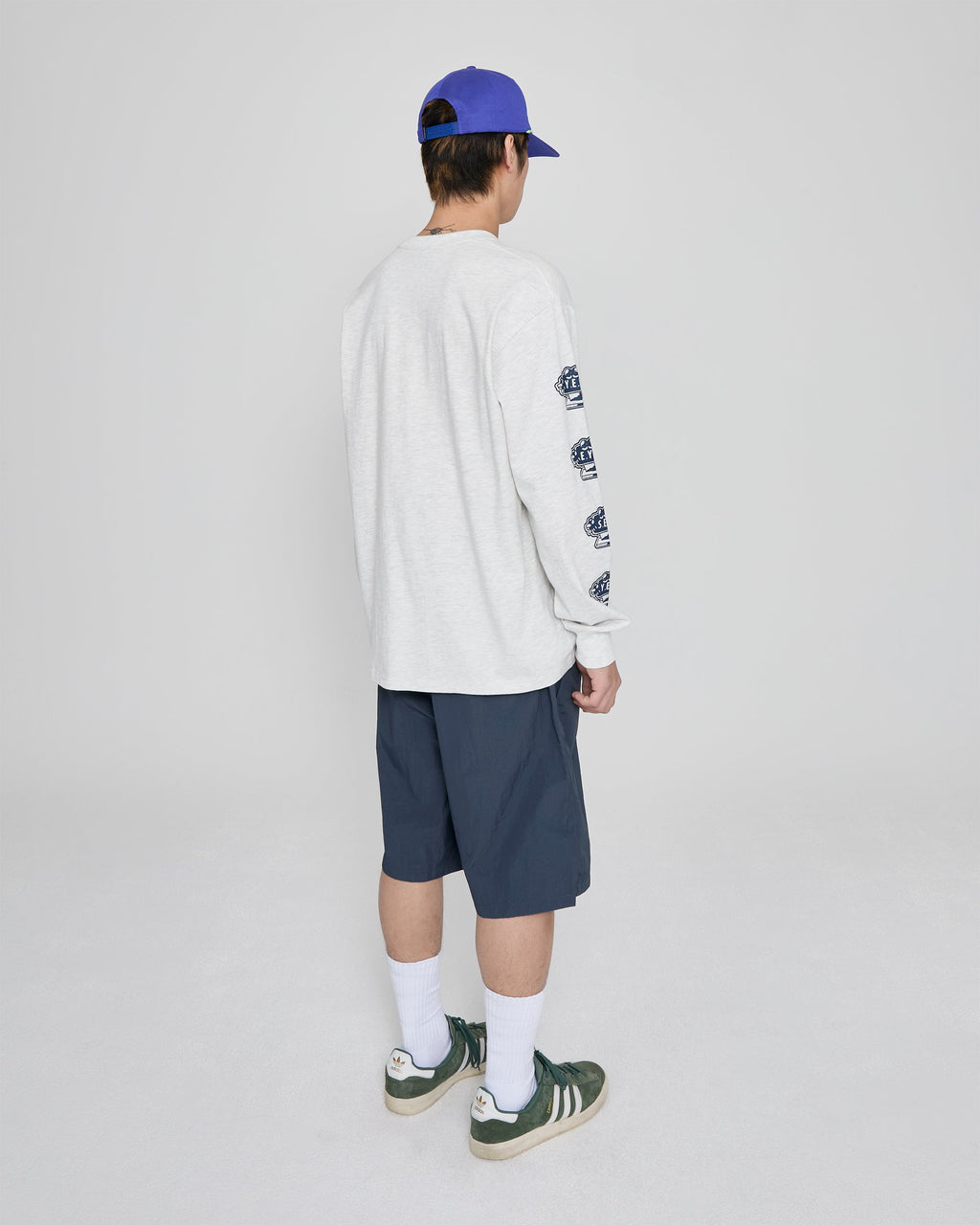 yeseyesee - Nylon Dash Shorts (Charcoal) product image 9 | TRAB K-Fashion Australia
