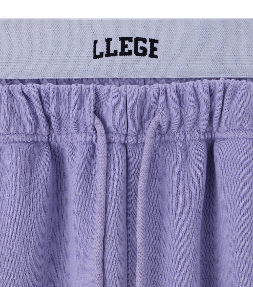 Llege - Garment Dyed Layered Sweatpants (Lavender) product image 3 | TRAB K-Fashion Australia