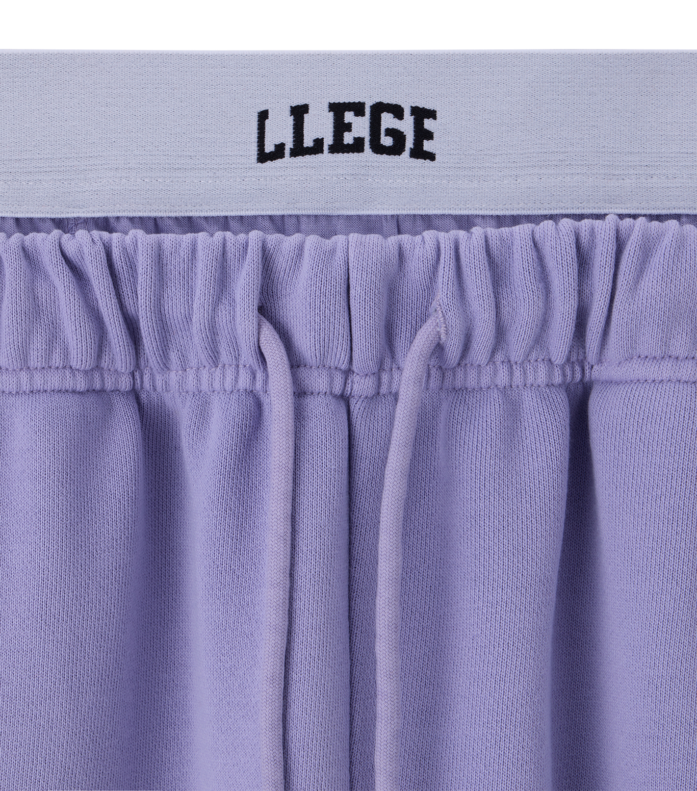Llege - Garment Dyed Layered Sweatpants (Lavender) product image 3 | TRAB K-Fashion Australia