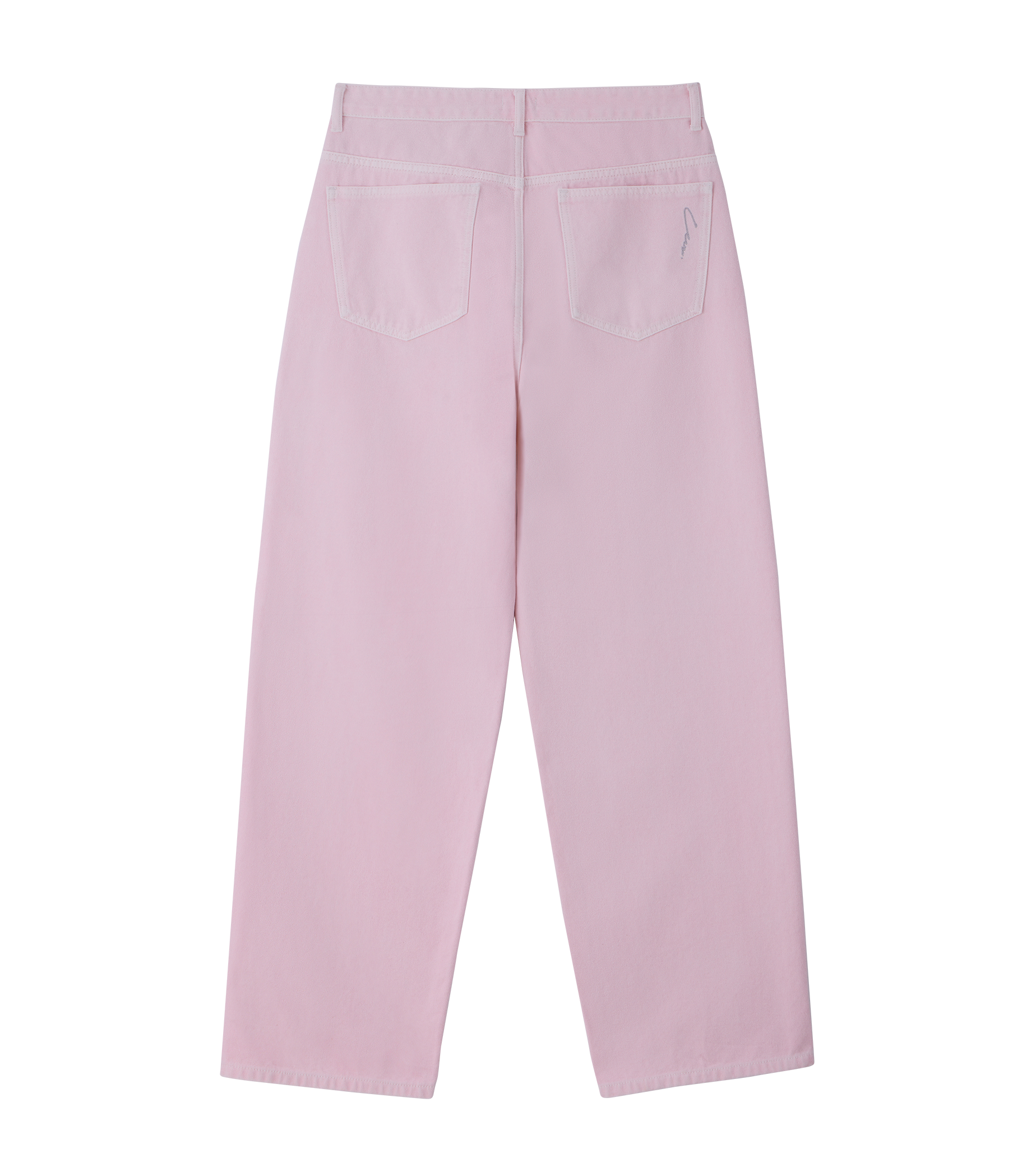 Llege - Classic Skater Denim (Baby Pink) product image 2 | TRAB K-Fashion Australia
