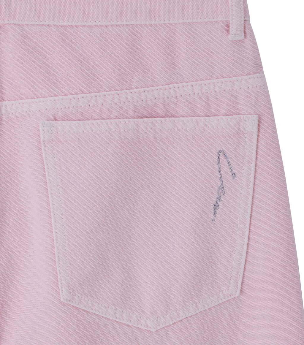 Llege - Classic Skater Denim (Baby Pink) product image 4 | TRAB K-Fashion Australia