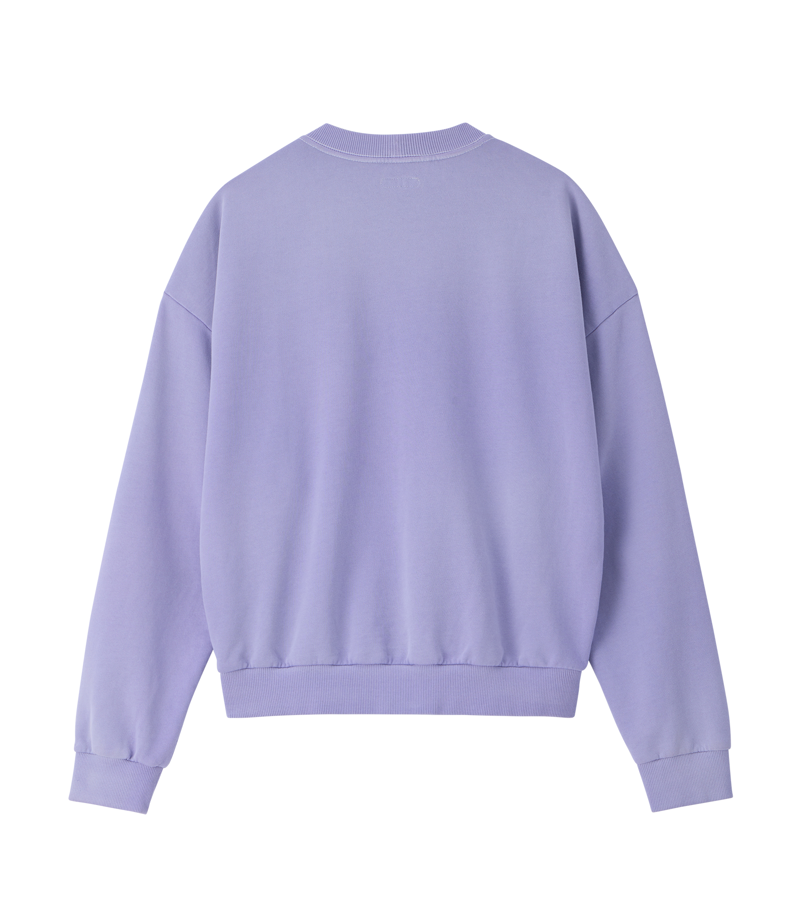 Llege - Garment Dyed Fryed Logo Sweatshirt (Lavender) product image 2 | TRAB K-Fashion Australia