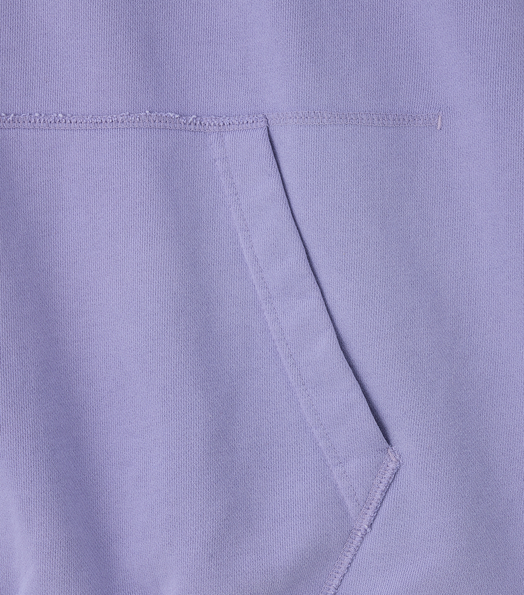 Llege - Garment Dyed Fryed Logo Hoodie (Lavender) product image 4 | TRAB K-Fashion Australia