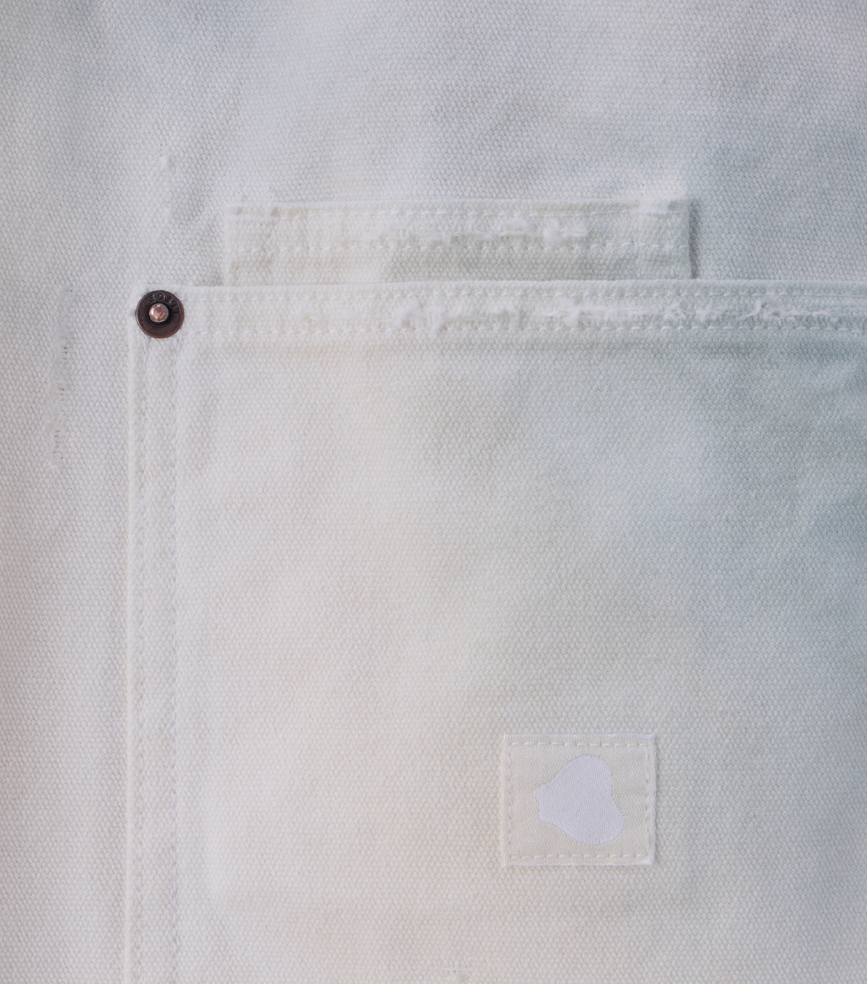 Llege - Damaged Work Jacket (Cement White) product image 5 | TRAB K-Fashion Australia