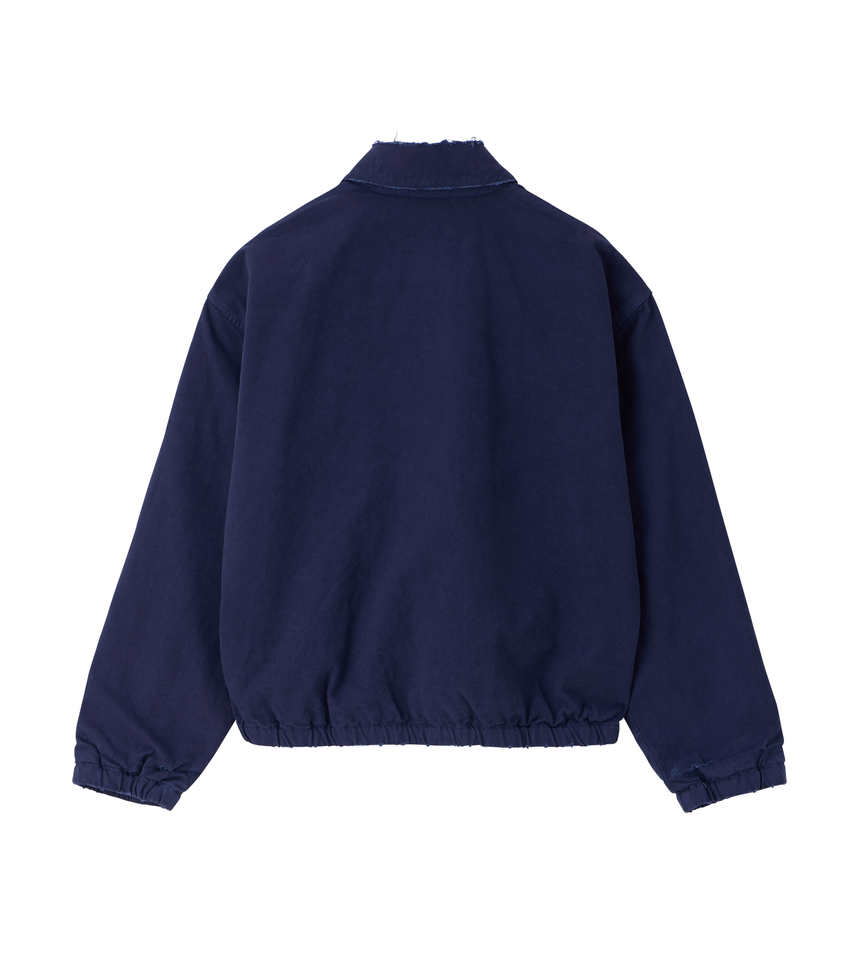 Llege - Destroyed Denim Harrington (Navy) product image 2 | TRAB K-Fashion Australia