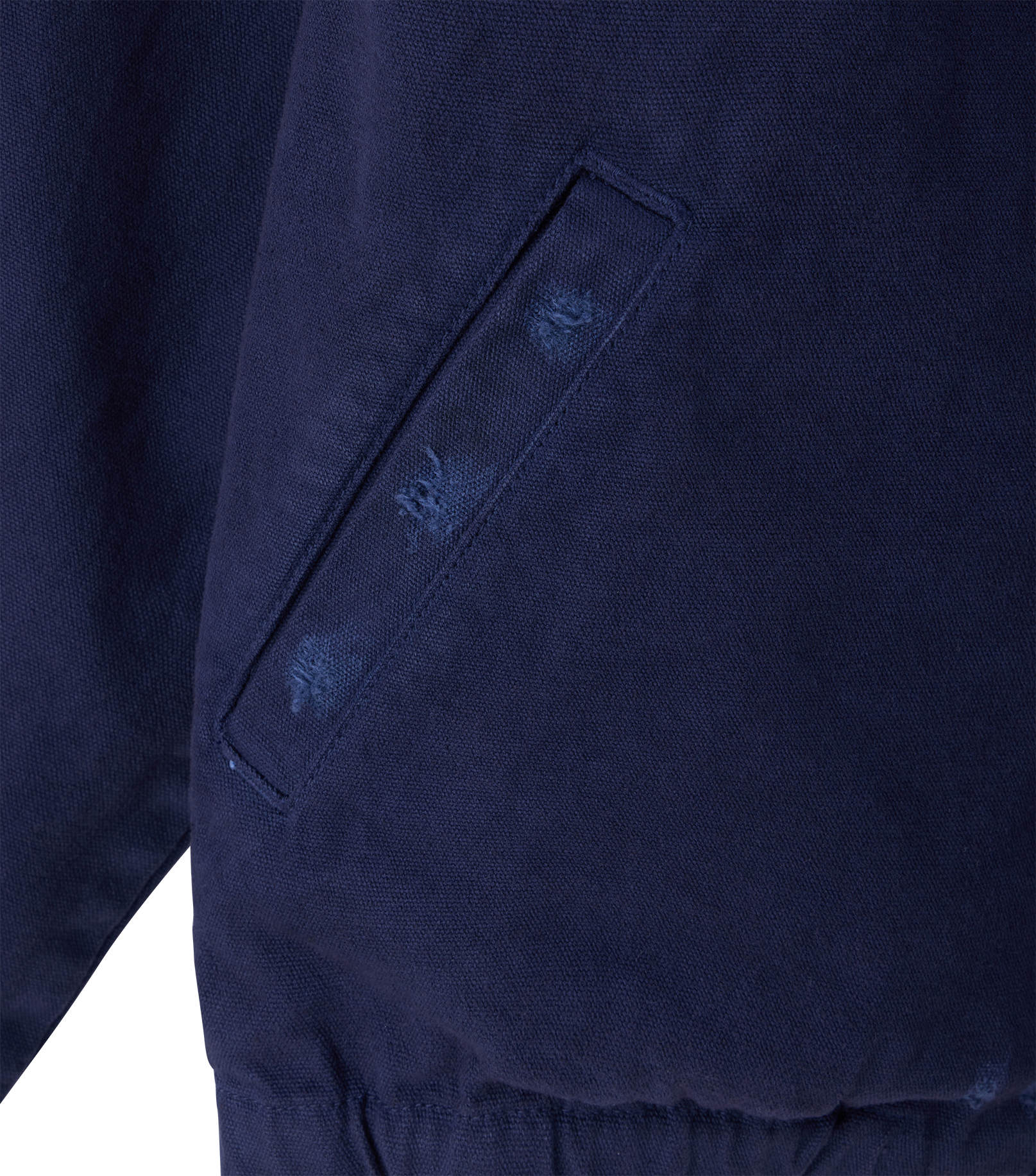 Llege - Destroyed Denim Harrington (Navy) product image 4 | TRAB K-Fashion Australia