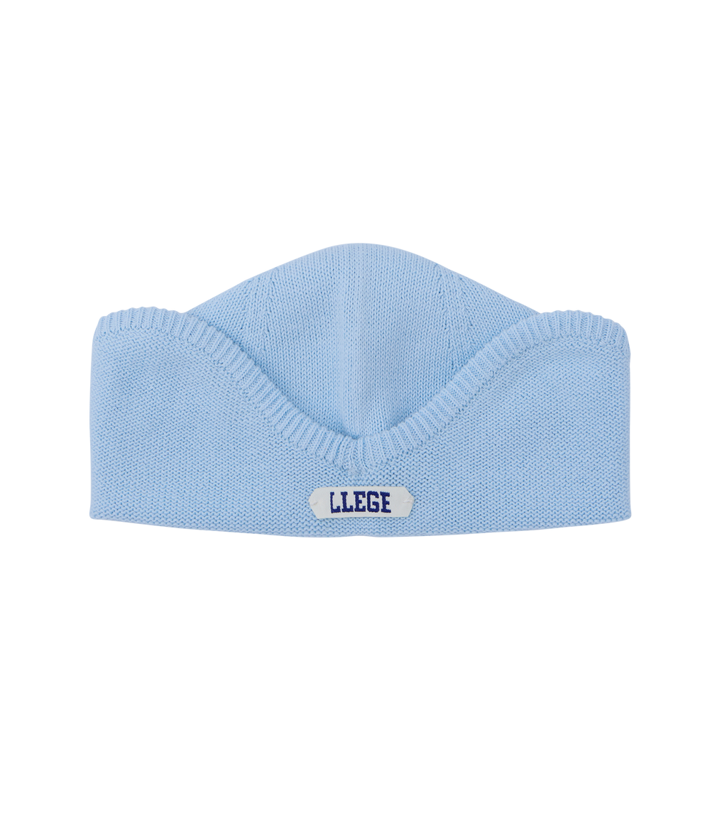 Llege - Arch Logo Cotton Earmuff Beanie (Baby Blue) product image 3 | TRAB K-Fashion Australia