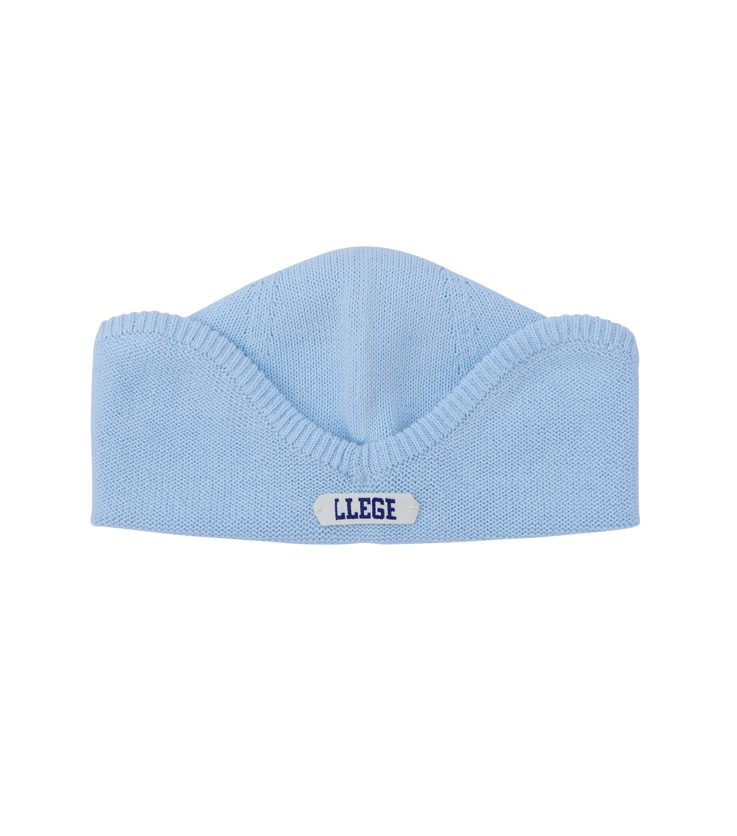 Llege - Arch Logo Cotton Earmuff Beanie (Baby Blue) product image 3 | TRAB K-Fashion Australia