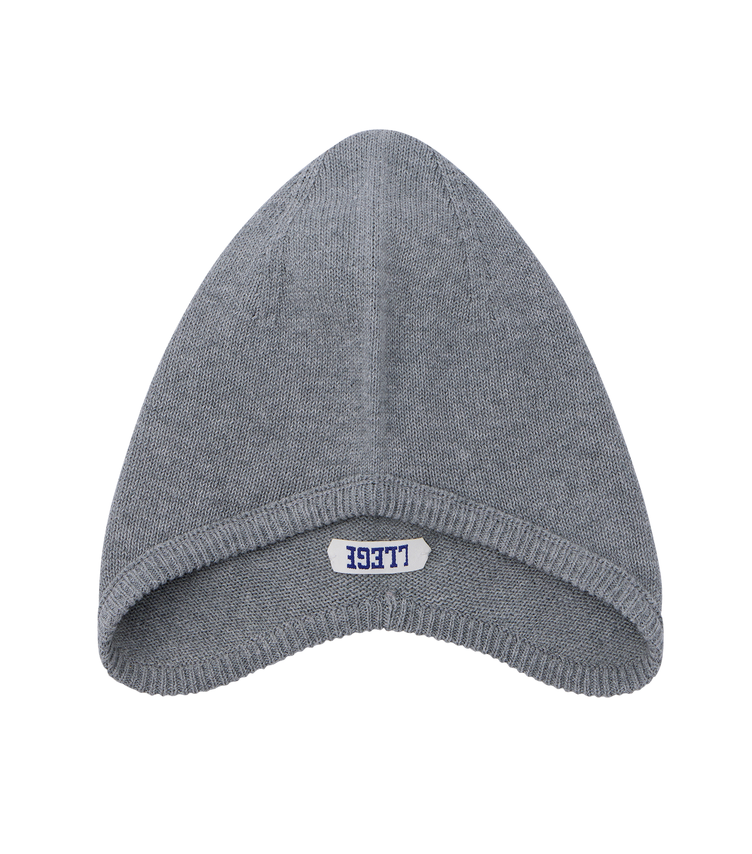 Llege - Arch Logo Cotton Earmuff Beanie (Grey) product image 2 | TRAB K-Fashion Australia