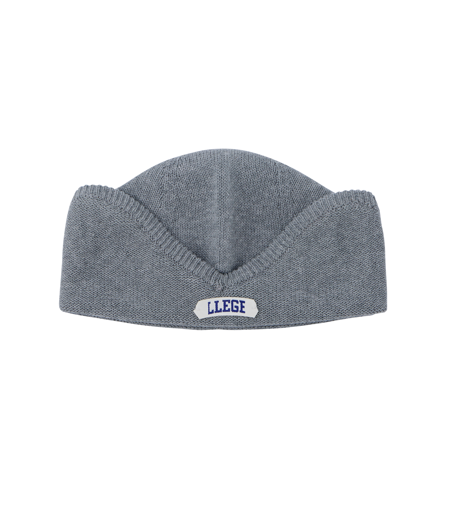 Llege - Arch Logo Cotton Earmuff Beanie (Grey) product image 3 | TRAB K-Fashion Australia