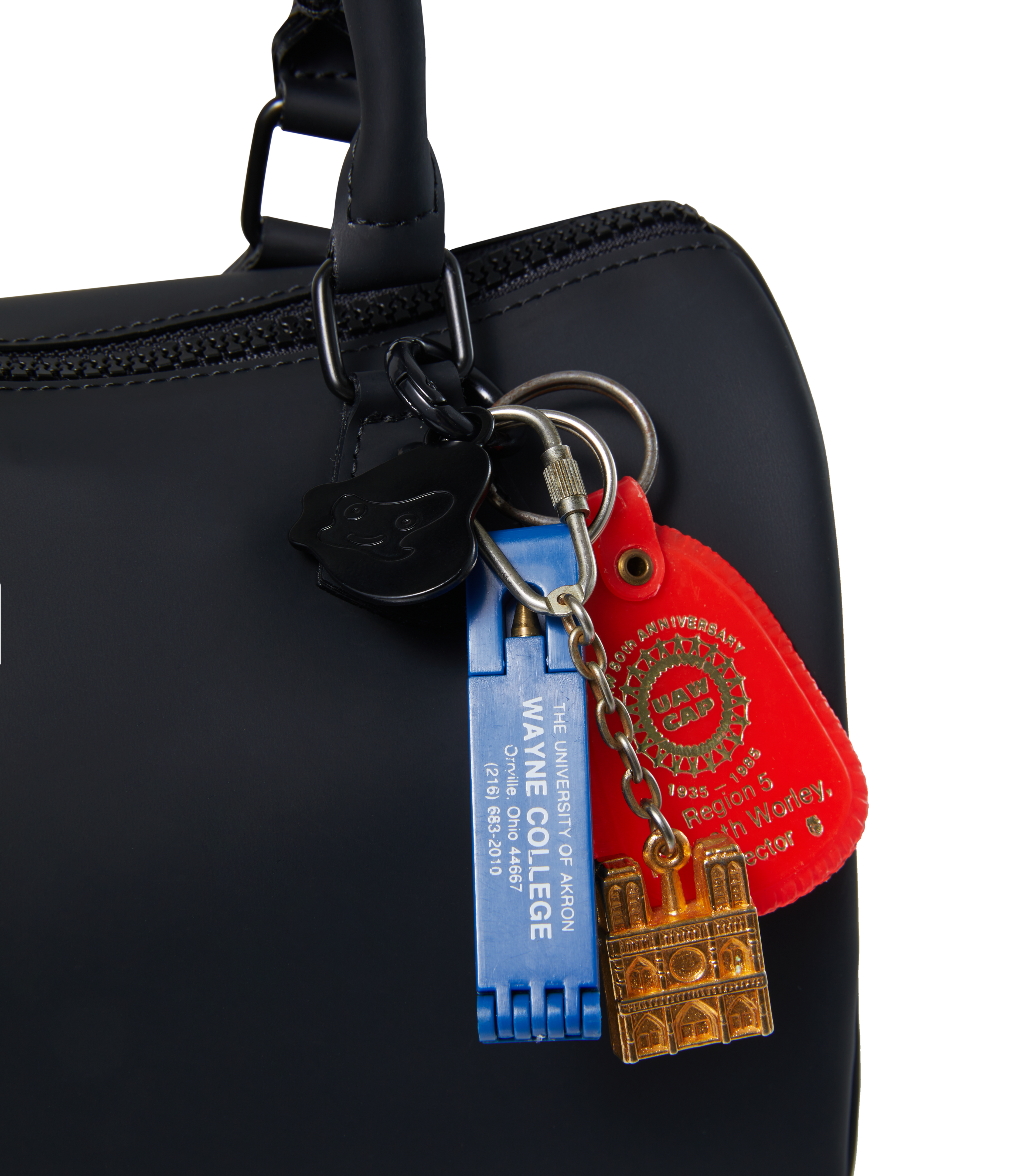 Llege - Vintage Keyring Jellege Tote Bag (Black) product image 8 | TRAB K-Fashion Australia