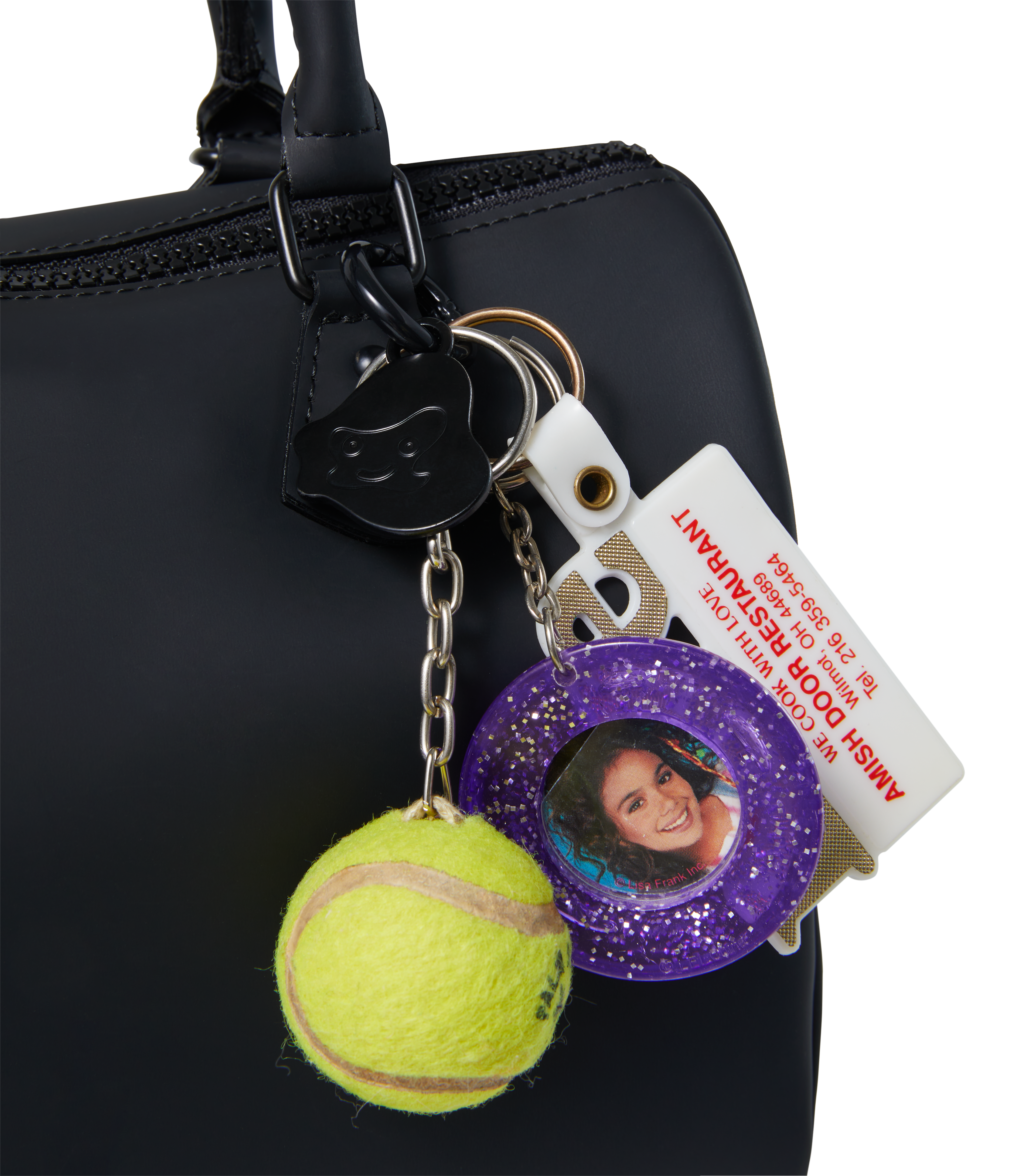 Llege - Vintage Keyring Jellege Tote Bag (Black) product image 7 | TRAB K-Fashion Australia