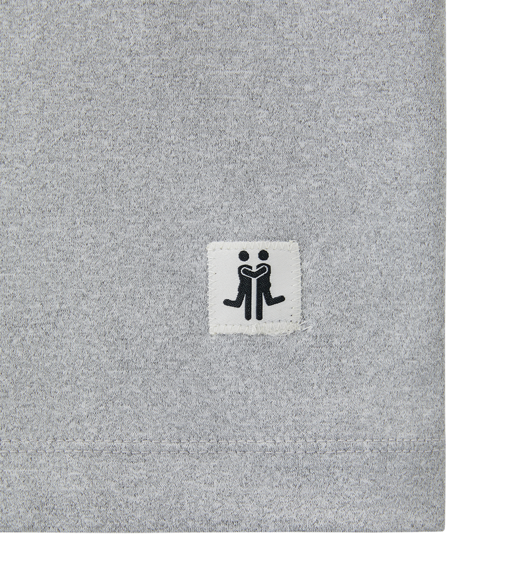 Llege - Running Couple Basket Ball Top (Grey) product image 3 | TRAB K-Fashion Australia