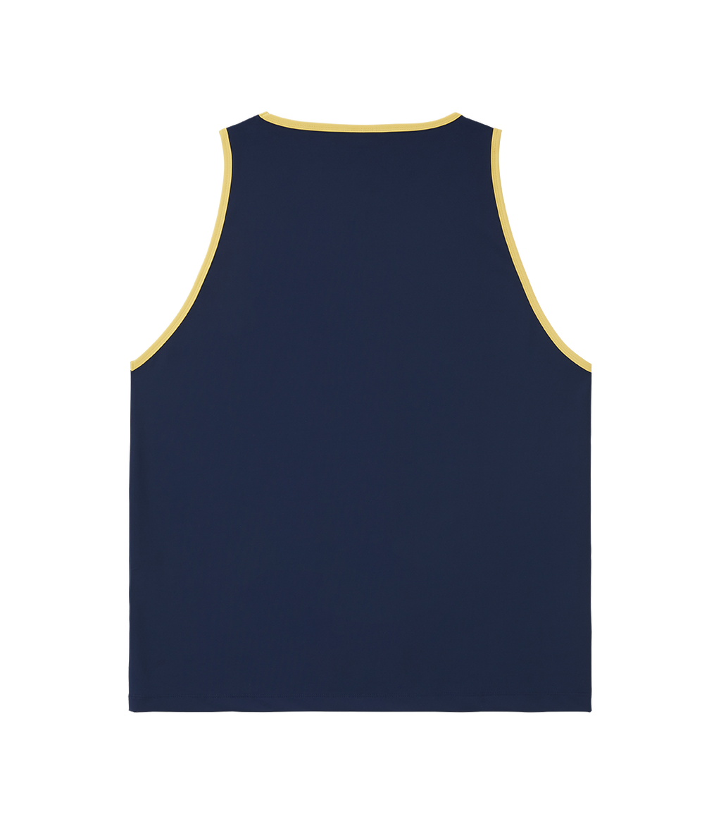 Llege - Running Couple Basket Ball Top (Navy) product image 2 | TRAB K-Fashion Australia
