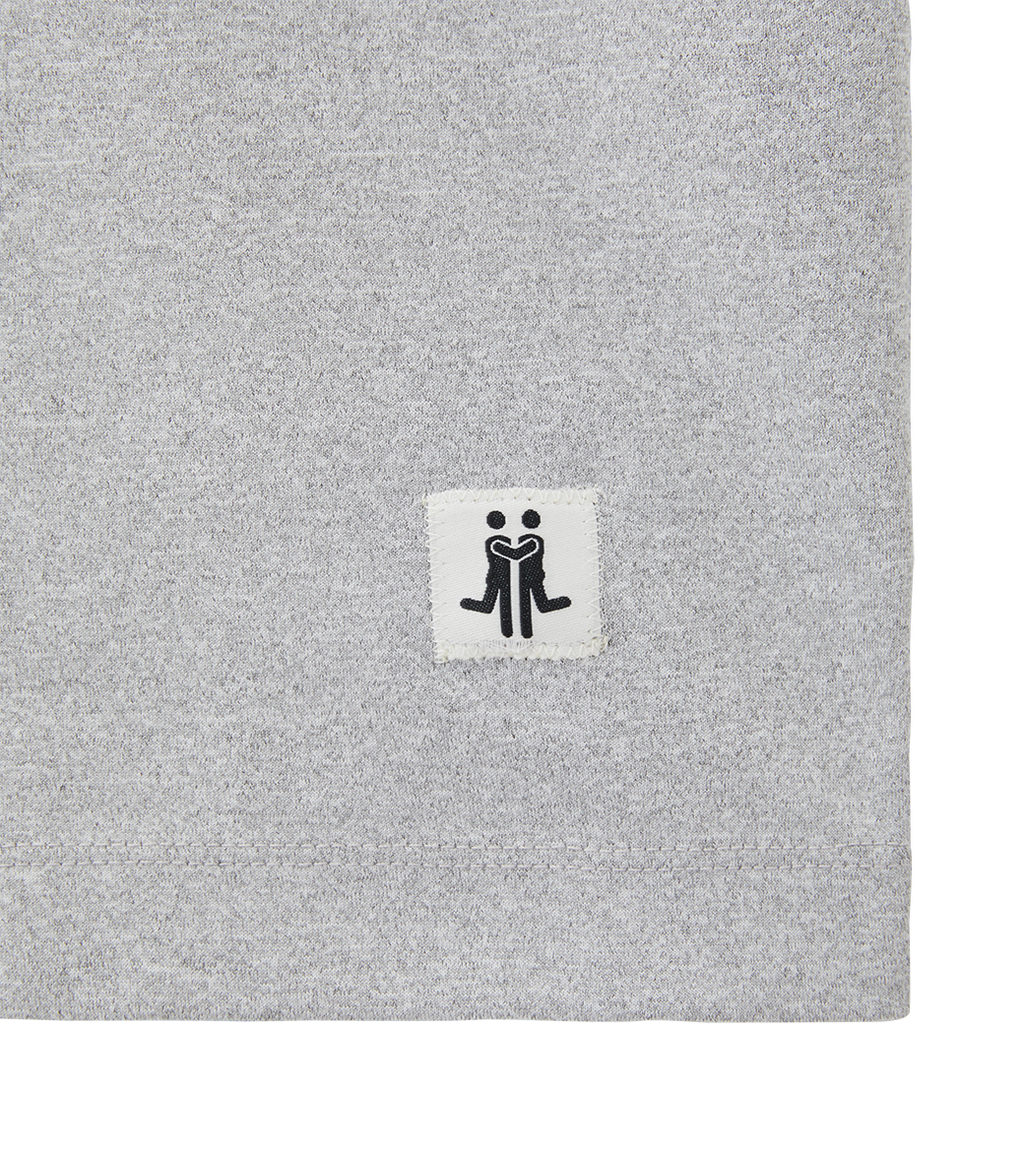 Llege - Running Couple Slim Fit Top (Grey) product image 3 | TRAB K-Fashion Australia
