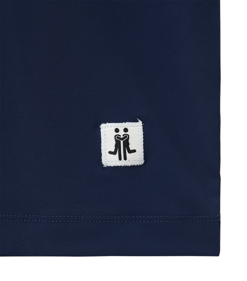 Llege - Running Couple Slim Fit Top (Navy) product image 3 | TRAB K-Fashion Australia