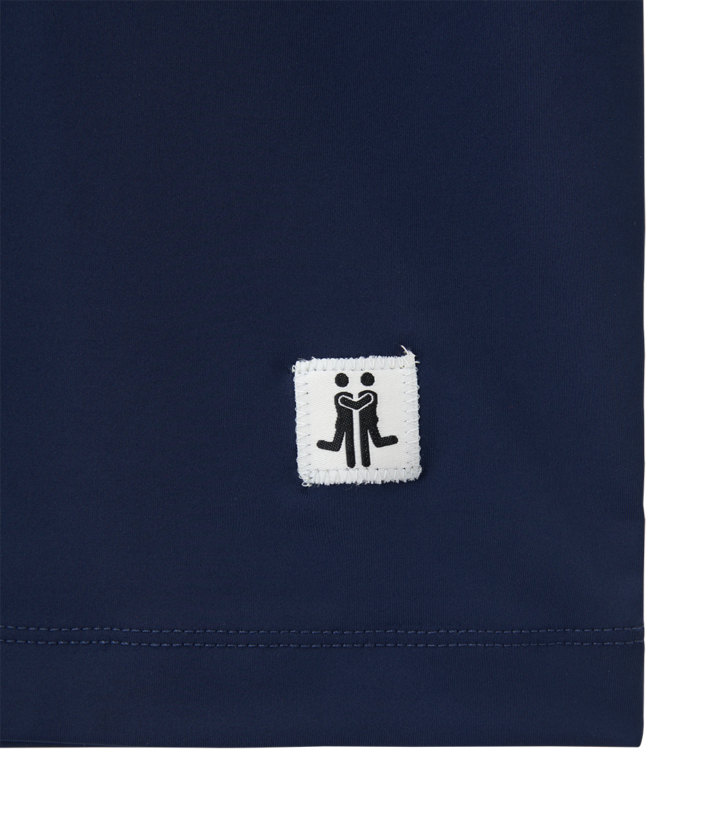 Llege - Running Couple Slim Fit Top (Navy) product image 3 | TRAB K-Fashion Australia