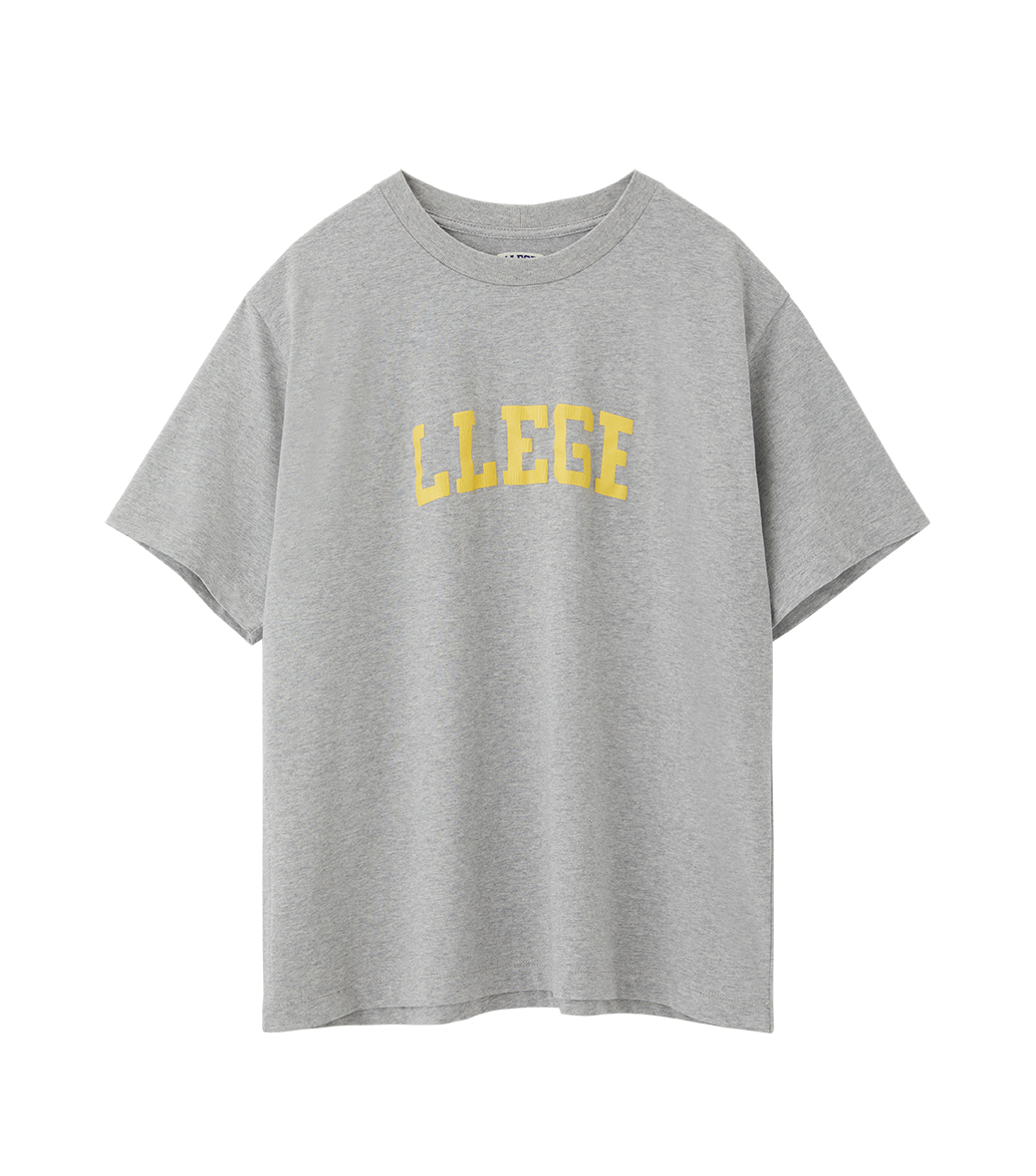Llege - Classic Logo T-Shirt (Grey) product image 1 | TRAB K-Fashion Australia