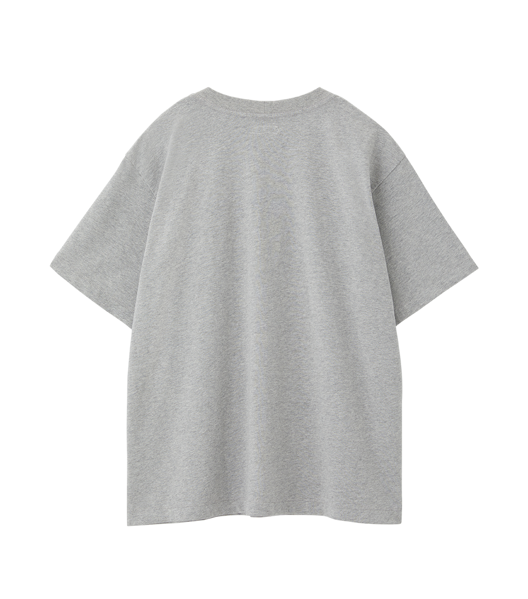 Llege - Classic Logo T-Shirt (Grey) product image 2 | TRAB K-Fashion Australia